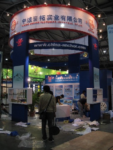 安拓的展位永远都是特装!